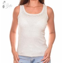 Strasszköves kivágású felső S/M, L/XL