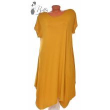 Egyszínű, lenge fazonú ruha L, XL