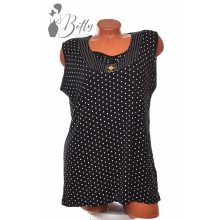 White Top with Jewelry Embellishment S/M