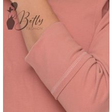 Mikroplüss anyagú, emelt nyakú felső M/L, XL/2XL