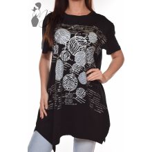 Aszimmetrikus aljú, A-vonalú tunika M/L, XL/XXL