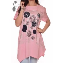 Aszimmetrikus aljú, A-vonalú tunika M/L, XL/XXL