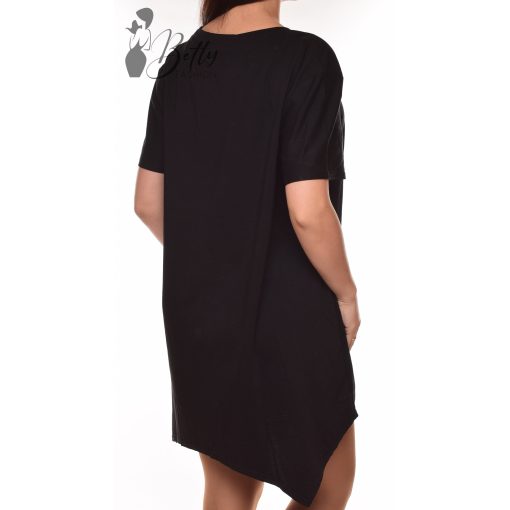 Aszimmetrikus aljú, A-vonalú tunika M/L, XL/XXL