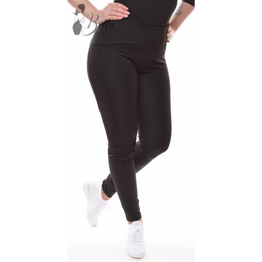 Fekete színű, díszvarrásos leggings S/M, M/L, L/XL