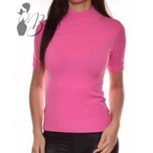 Rövid ujjú, garbós, kötött felső S-M-L