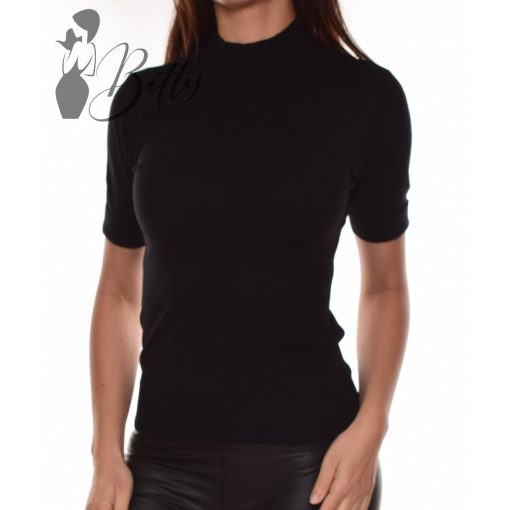 Rövid ujjú, garbós, kötött felső S-M-L