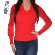 White Top with Jewelry Embellishment S/M