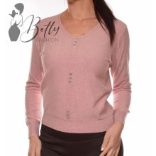 White Top with Jewelry Embellishment S/M