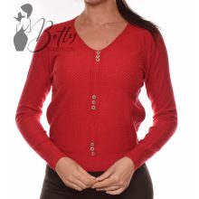 White Top with Jewelry Embellishment S/M