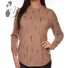 White Top with Jewelry Embellishment S/M