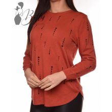 White Top with Jewelry Embellishment S/M