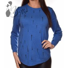 White Top with Jewelry Embellishment S/M