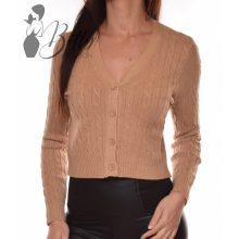 Anyagában mintás, kötött kardigán S-M-L