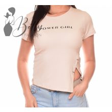 POWER GIRL feliratos felső S/M, L/XL