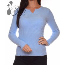 White Top with Jewelry Embellishment S/M