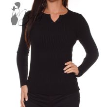 White Top with Jewelry Embellishment S/M