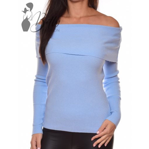 Ejtett vállú, kötött felső M-L-XL