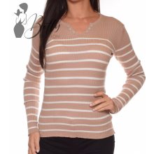 White Top with Jewelry Embellishment S/M