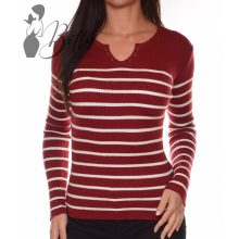 White Top with Jewelry Embellishment S/M