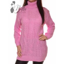 Csavart mintás, vastag, kötött tunika M/L, XL/XXL