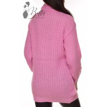 Csavart mintás, vastag, kötött tunika M/L, XL/XXL