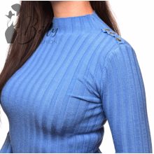 White Top with Jewelry Embellishment S/M