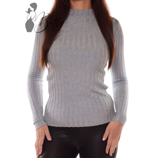 White Top with Jewelry Embellishment S/M