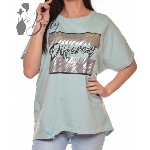 Cipzár díszes, bő szabású tunika L/XL, XXL/XXXL