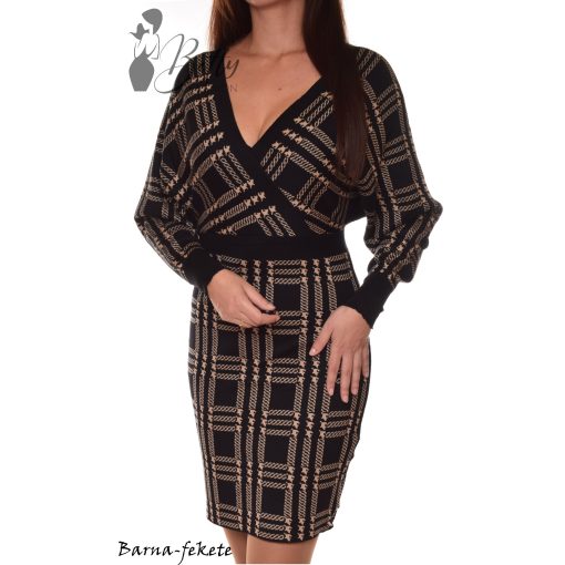 Golden Strap Twisted Dress S/M/L