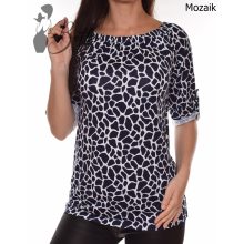 A-vonalú, mintás, vállra húzható felső L, XL, 2XL