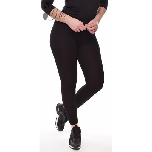 Fekete színű leggings S/M, L/XL