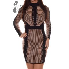 Golden Strap Twisted Dress S/M/L