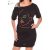 Nyitott vállú, mintás ruha S/M, L/XL , XL/2XL