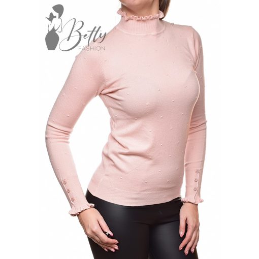 White Top with Jewelry Embellishment S/M