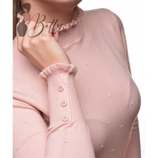 White Top with Jewelry Embellishment S/M