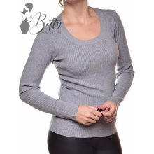 White Top with Jewelry Embellishment S/M