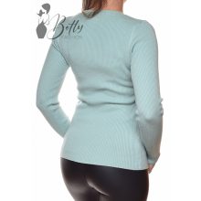 White Top with Jewelry Embellishment S/M