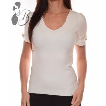 Hullámos kivágású, kötött felső S-M-L