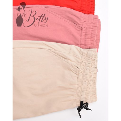 Nagy méretű, egyszínű, gumis derekú nadrág 2XL/3XL, 3XL/4XL, 4XL/5XL, 5XL/6XL