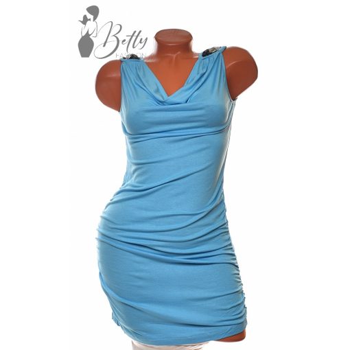 Egyszínű, ejtett nyakú tunika M/L, XL/2XL