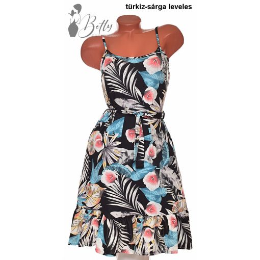 Golden Strap Twisted Dress S/M/L