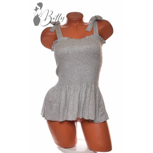 White Top with Jewelry Embellishment S/M