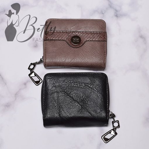 Fémdíszes pénztárca 