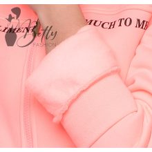 Feliratos,  cipzáros pulcsiruha S, M, L, XL, XXL