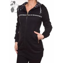 Feliratos,  cipzáros pulcsiruha S, M, L, XL, XXL
