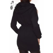 Derékban gumis, polárbélelt pulcsiruha S, M, L, XL