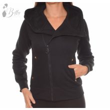 Aszimmetrikus cipzáras, polárbélelt pulóver S, M, L, XL