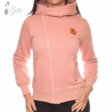 Aszimmetrikus cipzáras, polárbélelt pulóver S, M, L, XL