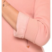 Aszimmetrikus cipzáras, polárbélelt pulóver S, M, L, XL