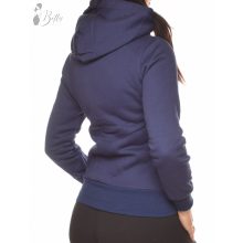 Aszimmetrikus cipzáras, polárbélelt pulóver S, M, L, XL